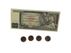 Čokoláda Bankovka Koruna 1000 000 60g
