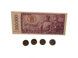 Čokoláda Bankovka Koruna 500 000 60g